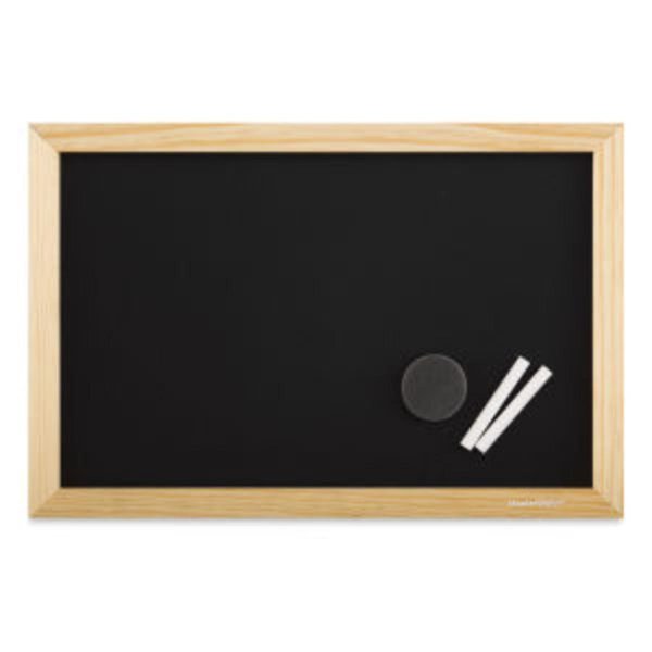 Tosafos 12 x 18 in. Wood Frame MasterVision Chalk Board, Pine TO2534040